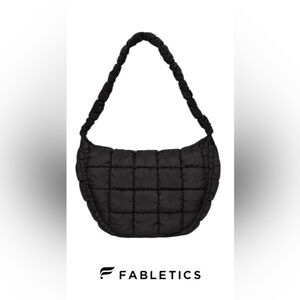 The Hold it All Quilted Puffer Shoulder Bag - Black NEW AND SEALED IN PACKAGE!